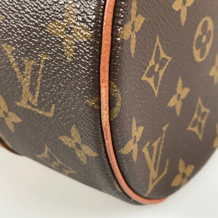 LOUIS VUITTON Monogram Old Papillon 30 M51365 Hand bag
