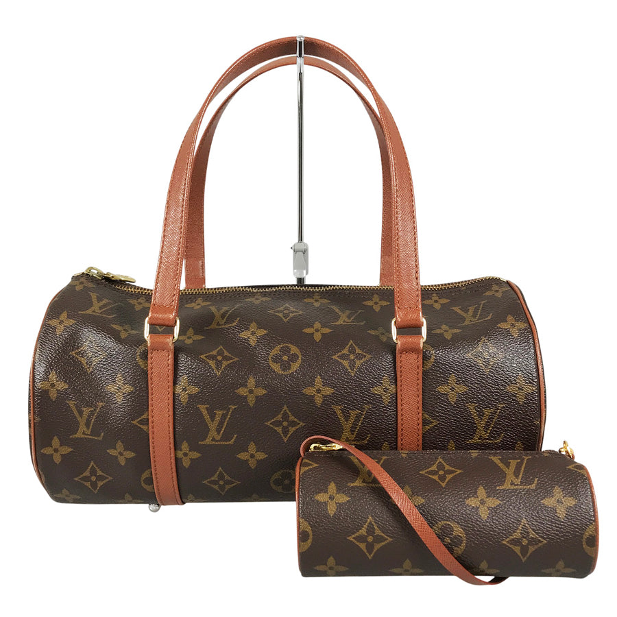 LOUIS VUITTON Monogram Old Papillon 30 M51365 Hand bag