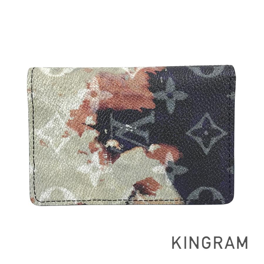 LOUIS VUITTON Monogram Bleach Organizer de Poche M82828 Card case