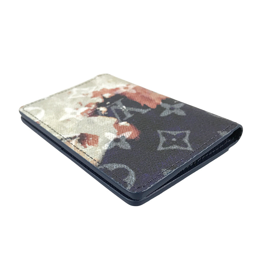 LOUIS VUITTON Monogram Bleach Organizer de Poche M82828 Card case