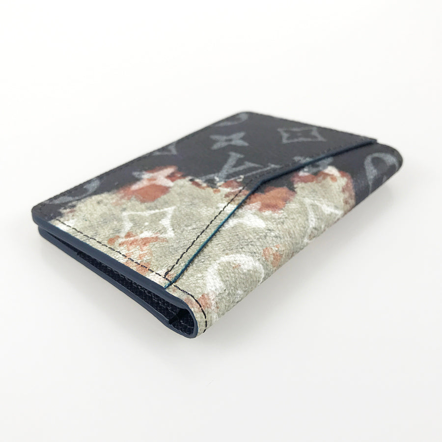 LOUIS VUITTON Monogram Bleach Organizer de Poche M82828 Card case