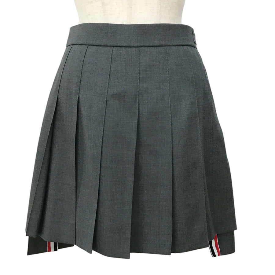 THOM BROWNE Twill Pleated FGC402V-00626-035 Women's Skirt