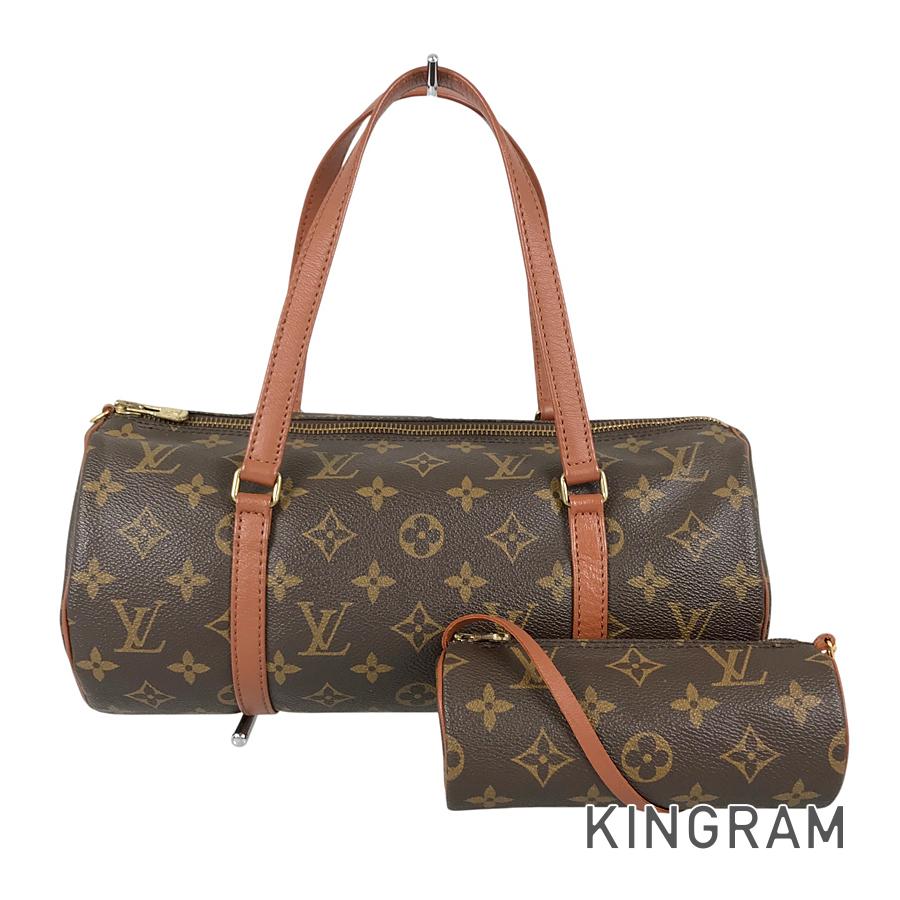 LOUIS VUITTON Monogram Old Papillon 30 M51365 Hand bag