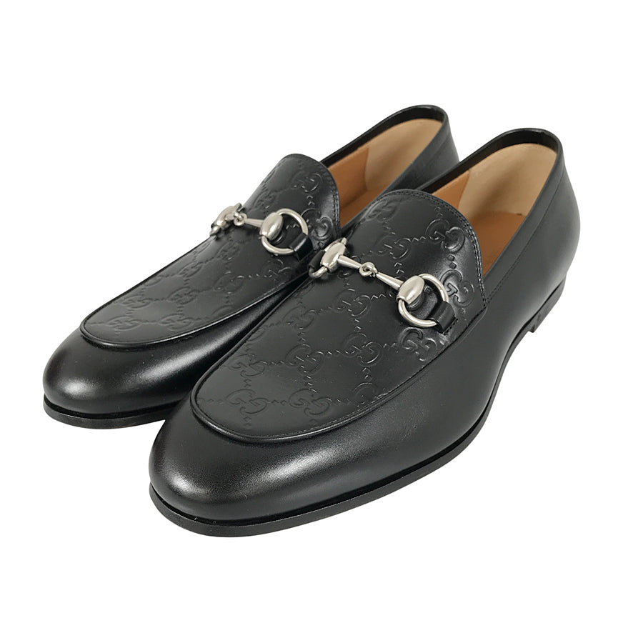 GUCCI Horsebit GG emboss 798997 Men's Loafers