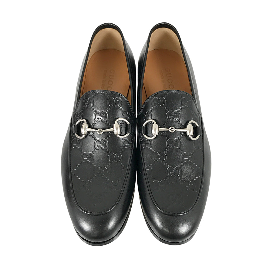 GUCCI Horsebit GG emboss 798997 Men's Loafers