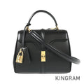 CELINE Mini 16 Saise 2WAY Shoulder Gold Hardware Handbag