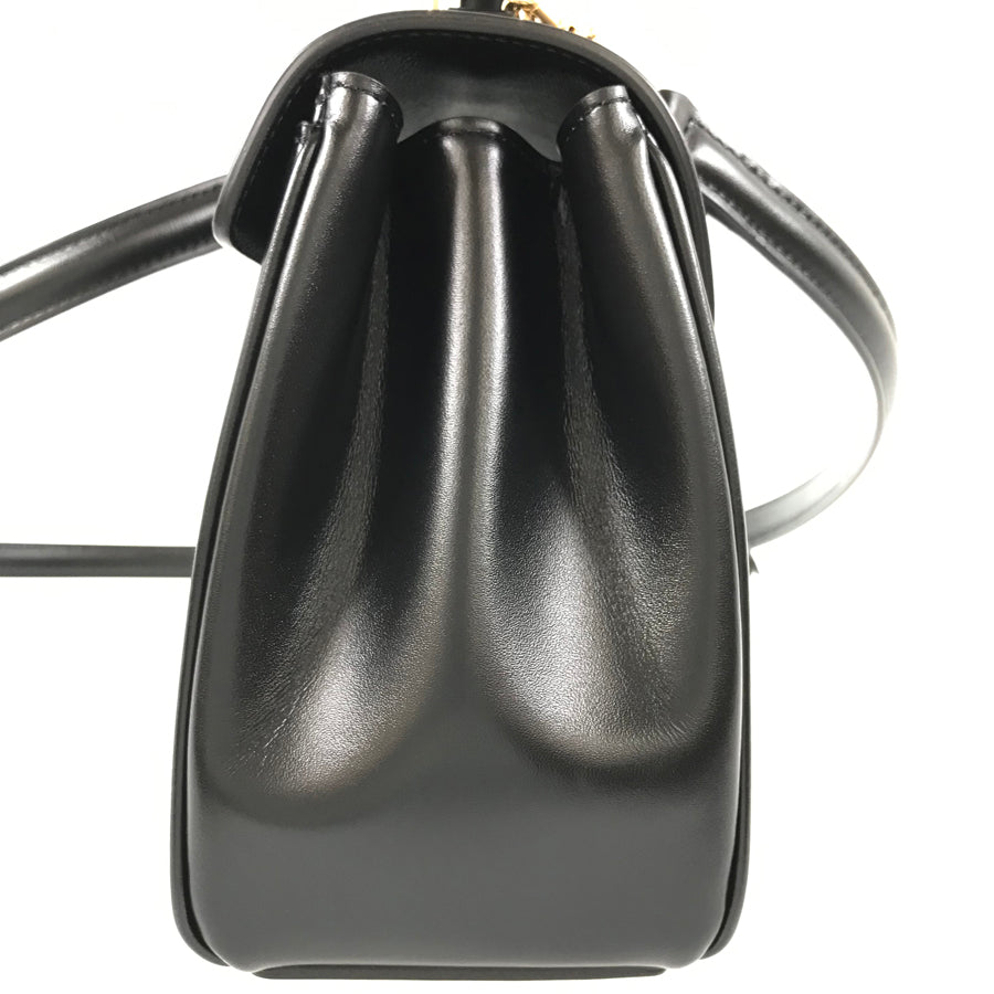CELINE Mini 16 Saise 2WAY Shoulder Gold Hardware Handbag