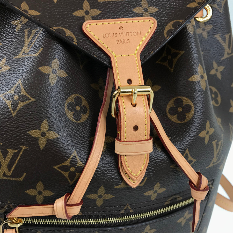 LOUIS VUITTON Monogram Montsouris M43431 Backpack