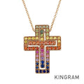 Damiani Belle Epoque M Rainbow Necklace