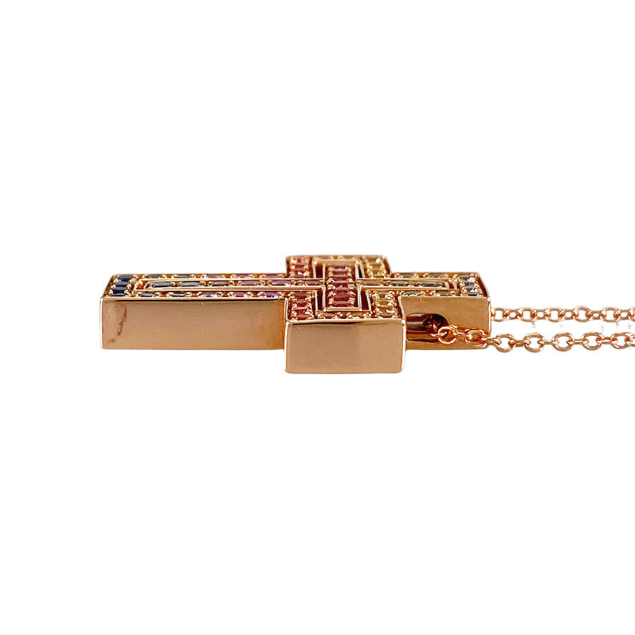 Damiani Belle Epoque M Rainbow Necklace