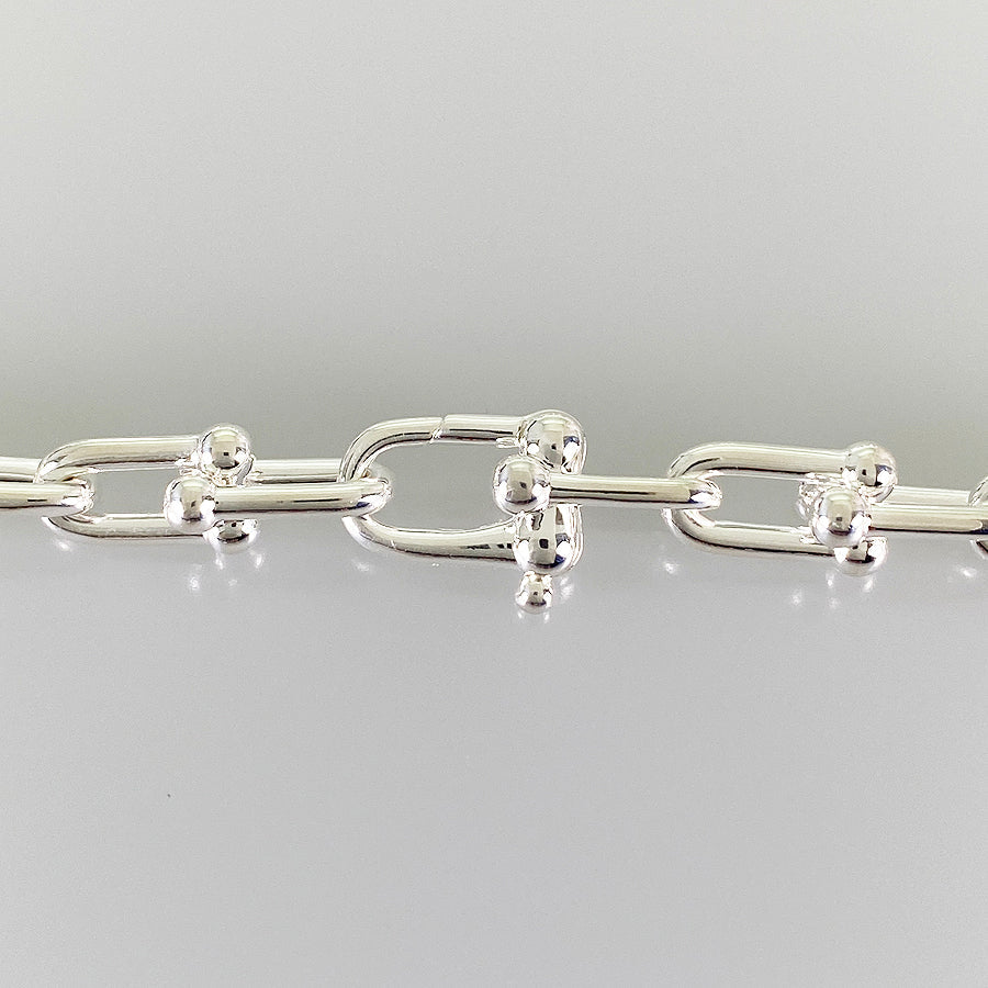 TIFFANY&Co. Hard Wear Graduated link Necklace