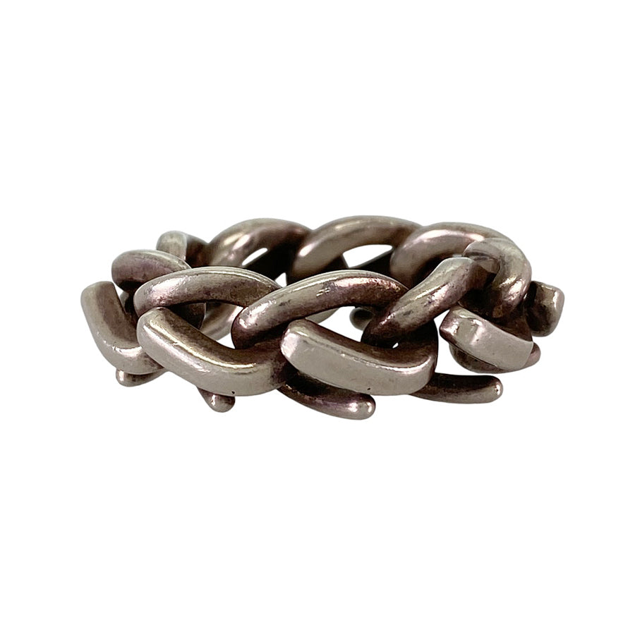 TIFFANY&Co. Forge Link Smoked Finish Ring