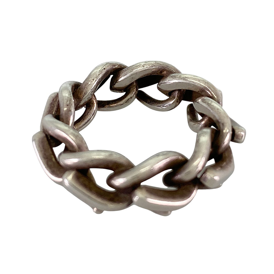 TIFFANY&Co. Forge Link Smoked Finish Ring