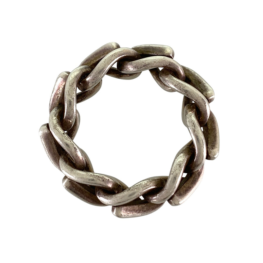 TIFFANY&Co. Forge Link Smoked Finish Ring