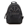 Fendi 7AR471 Leather Backpack Key Holder Bag Charm Pouch