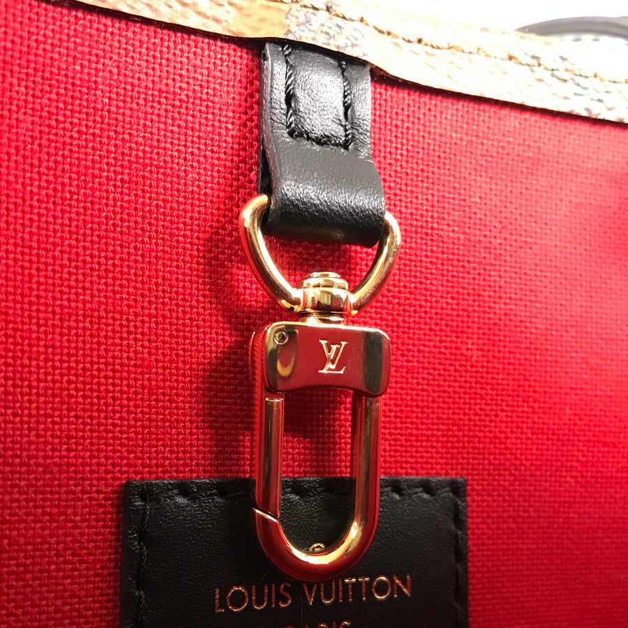 LOUIS VUITTON Monogram Giant Monogram Reverse Giant On The Go MM M45321 Tote bag