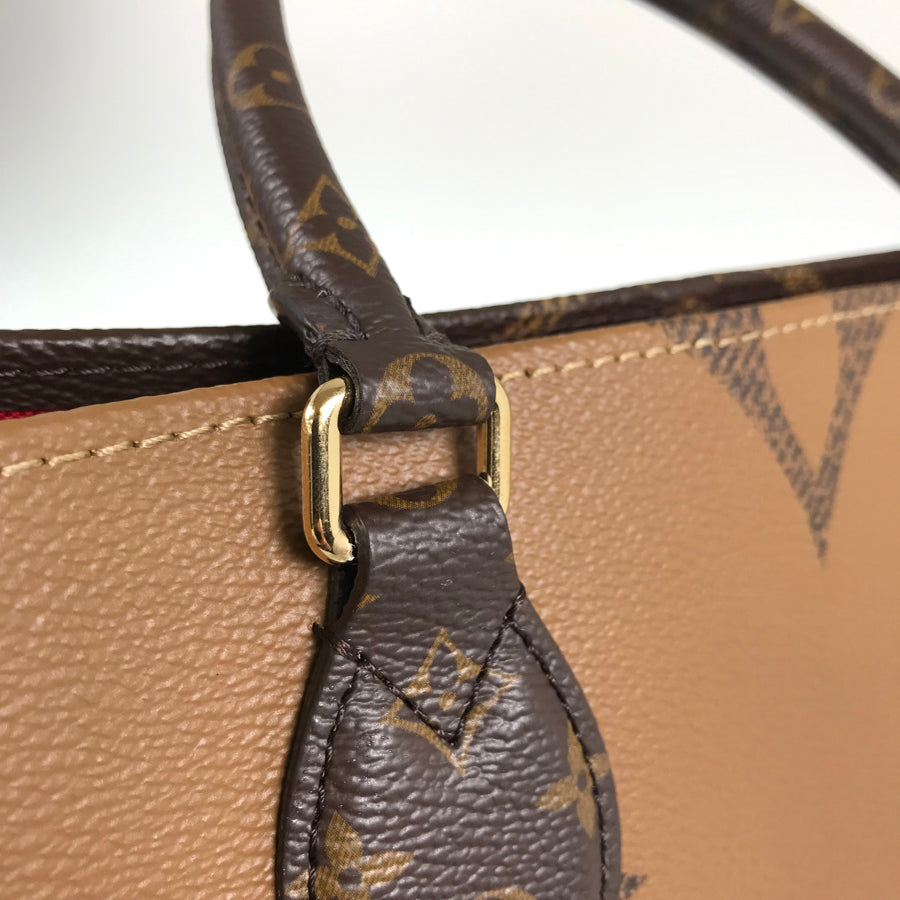 LOUIS VUITTON Monogram Giant Monogram Reverse Giant On The Go MM M45321 Tote bag