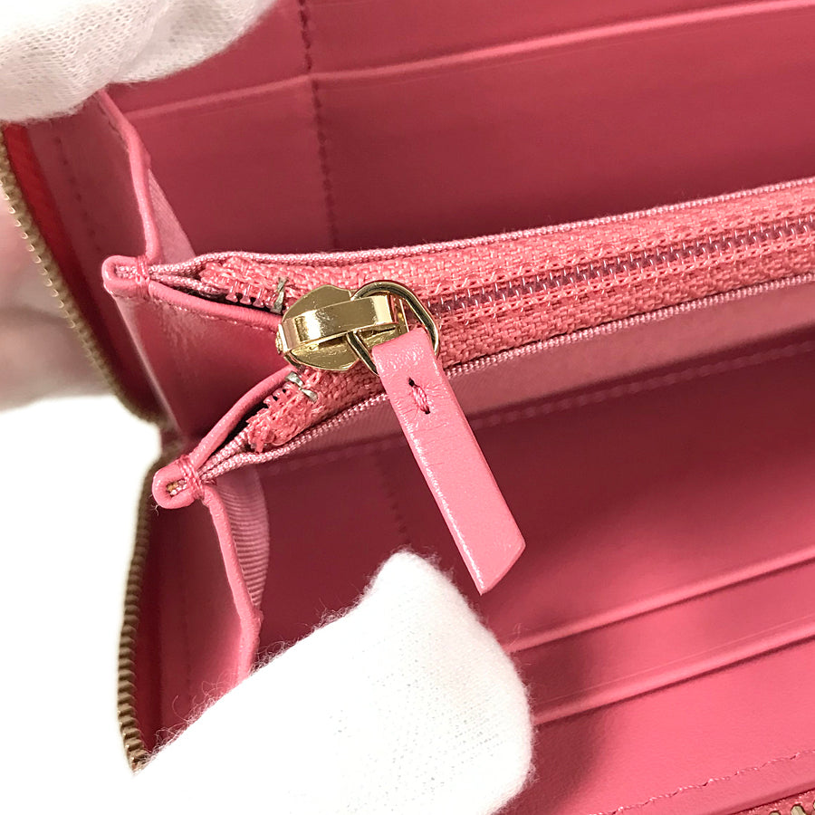 CHANEL Chanel 19 Small AP0948 Long wallet Round zipper