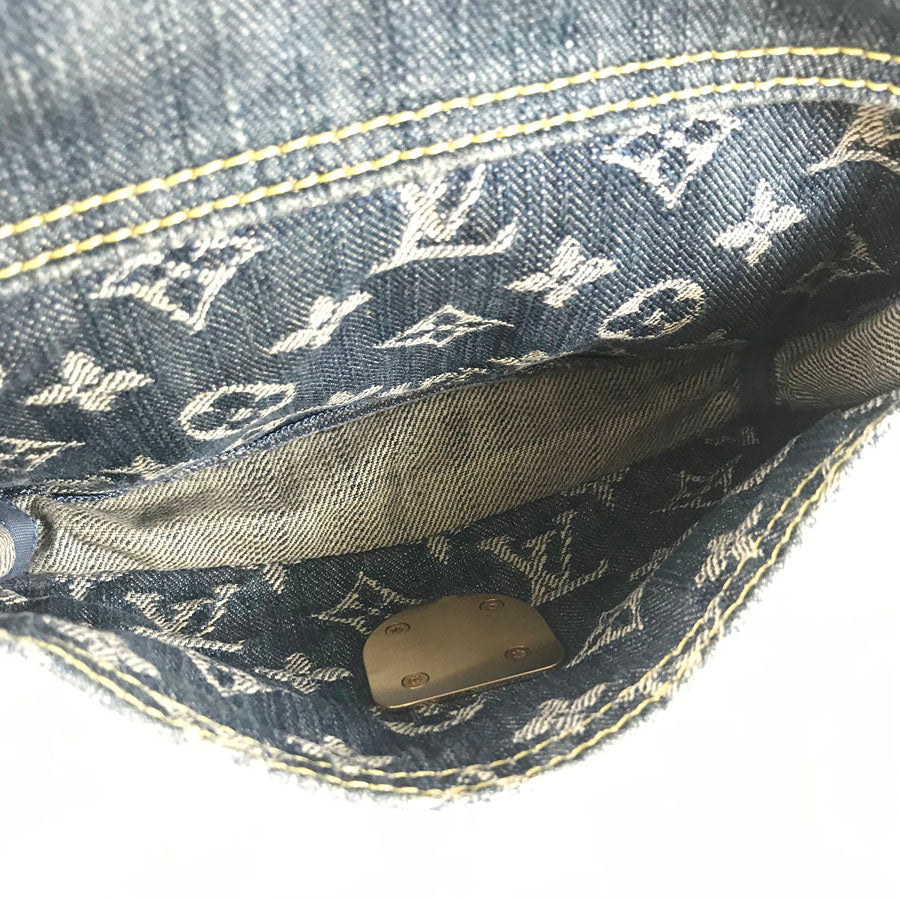 LOUIS VUITTON Monogram Denim Bumbag M95347 Waist pouch