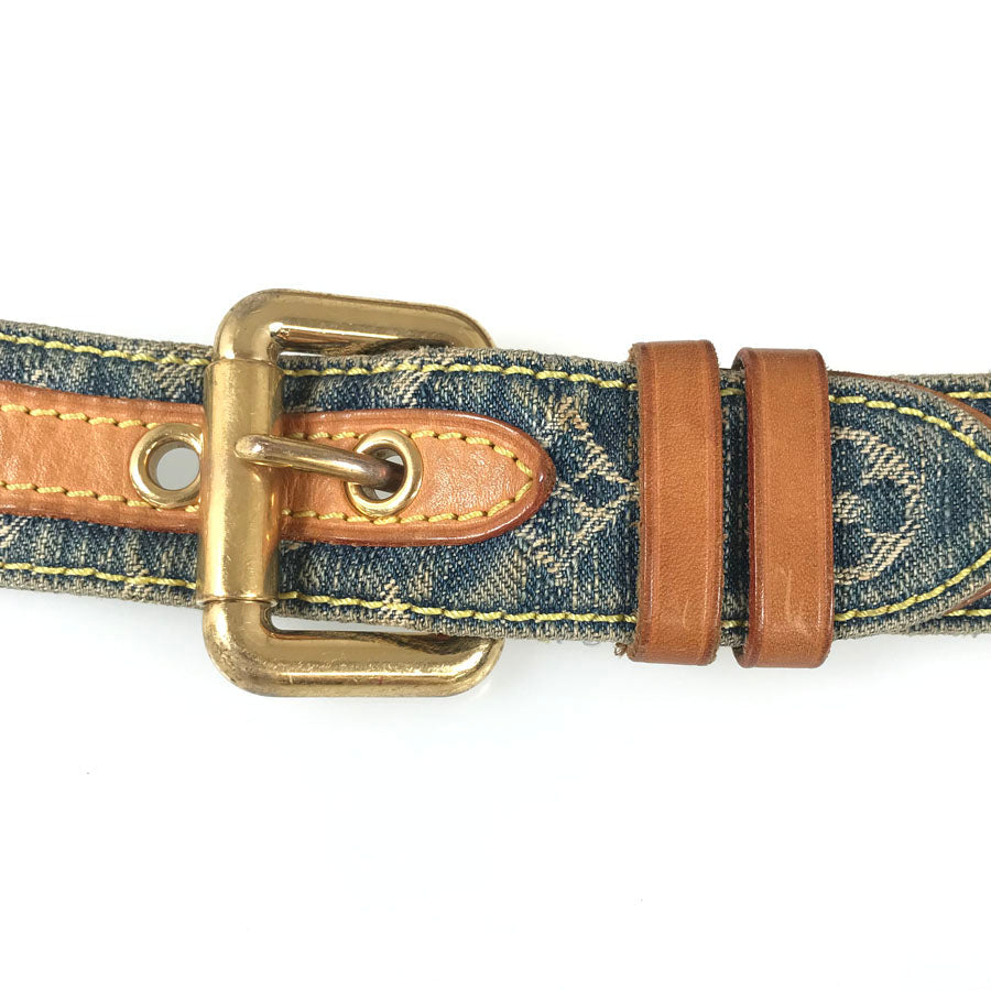 LOUIS VUITTON Monogram Denim Bumbag M95347 Waist pouch