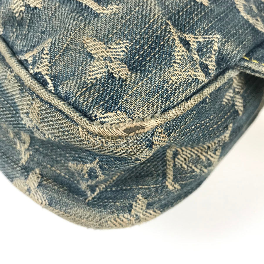 LOUIS VUITTON Monogram Denim Bumbag M95347 Waist pouch