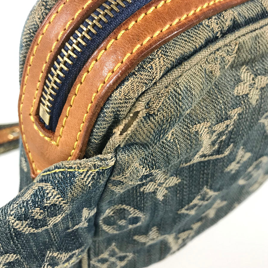 LOUIS VUITTON Monogram Denim Bumbag M95347 Waist pouch