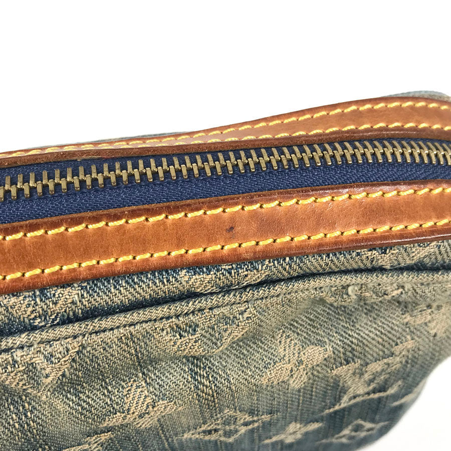 LOUIS VUITTON Monogram Denim Bumbag M95347 Waist pouch