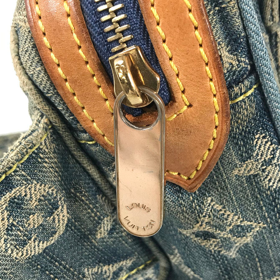 LOUIS VUITTON Monogram Denim Bumbag M95347 Waist pouch