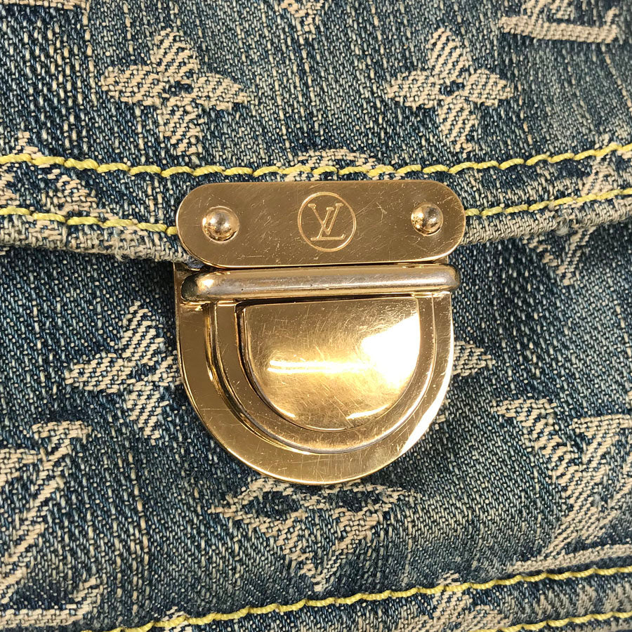 LOUIS VUITTON Monogram Denim Bumbag M95347 Waist pouch