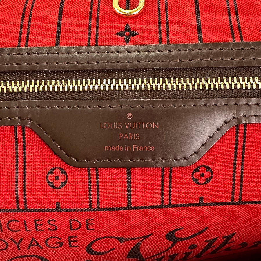 LOUIS VUITTON Damier Neverfull MM N51105 Tote bag