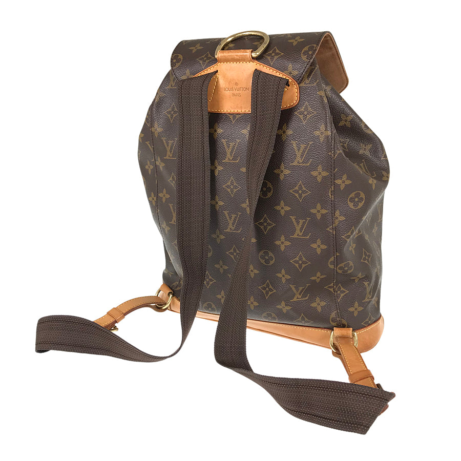 LOUIS VUITTON Monogram Montsouris GM M51135 Backpack