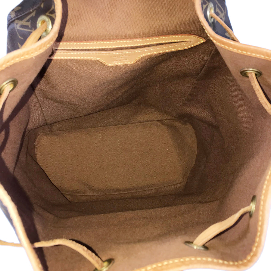 LOUIS VUITTON Monogram Montsouris GM M51135 Backpack