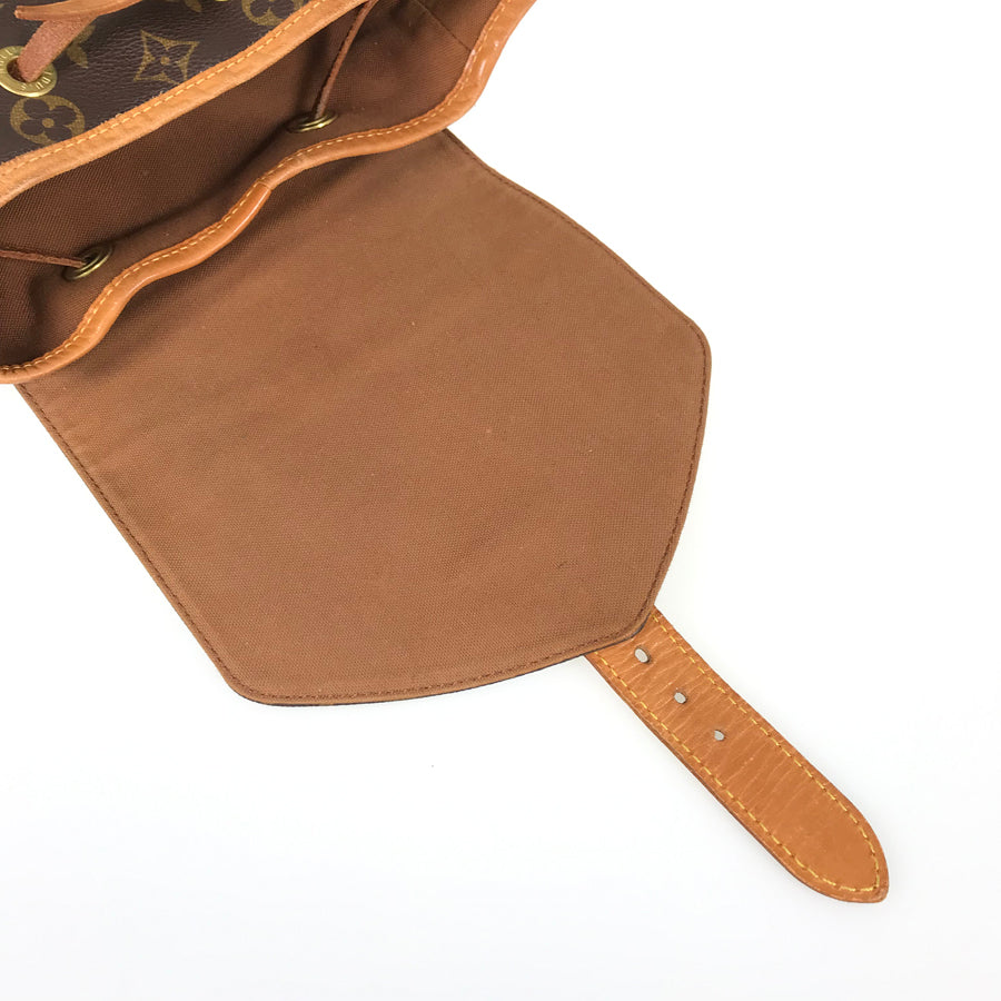 LOUIS VUITTON Monogram Montsouris GM M51135 Backpack