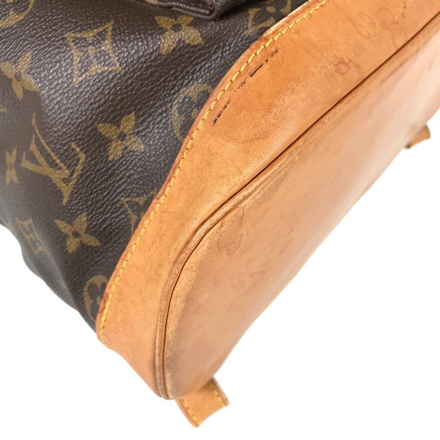 LOUIS VUITTON Monogram Montsouris GM M51135 Backpack