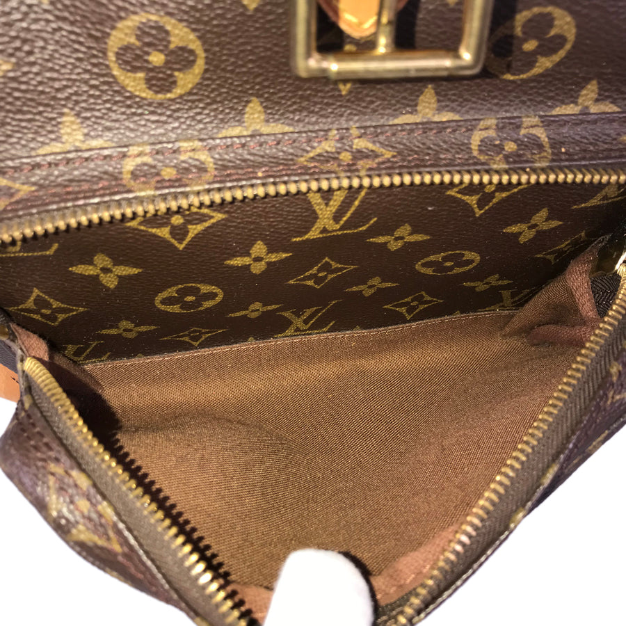 LOUIS VUITTON Monogram Montsouris GM M51135 Backpack