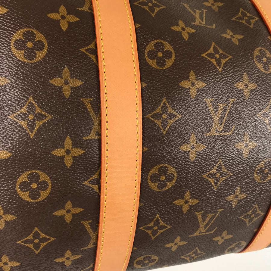 LOUIS VUITTON Monogram Keepall Bandouliere 55 M41414 Boston bag