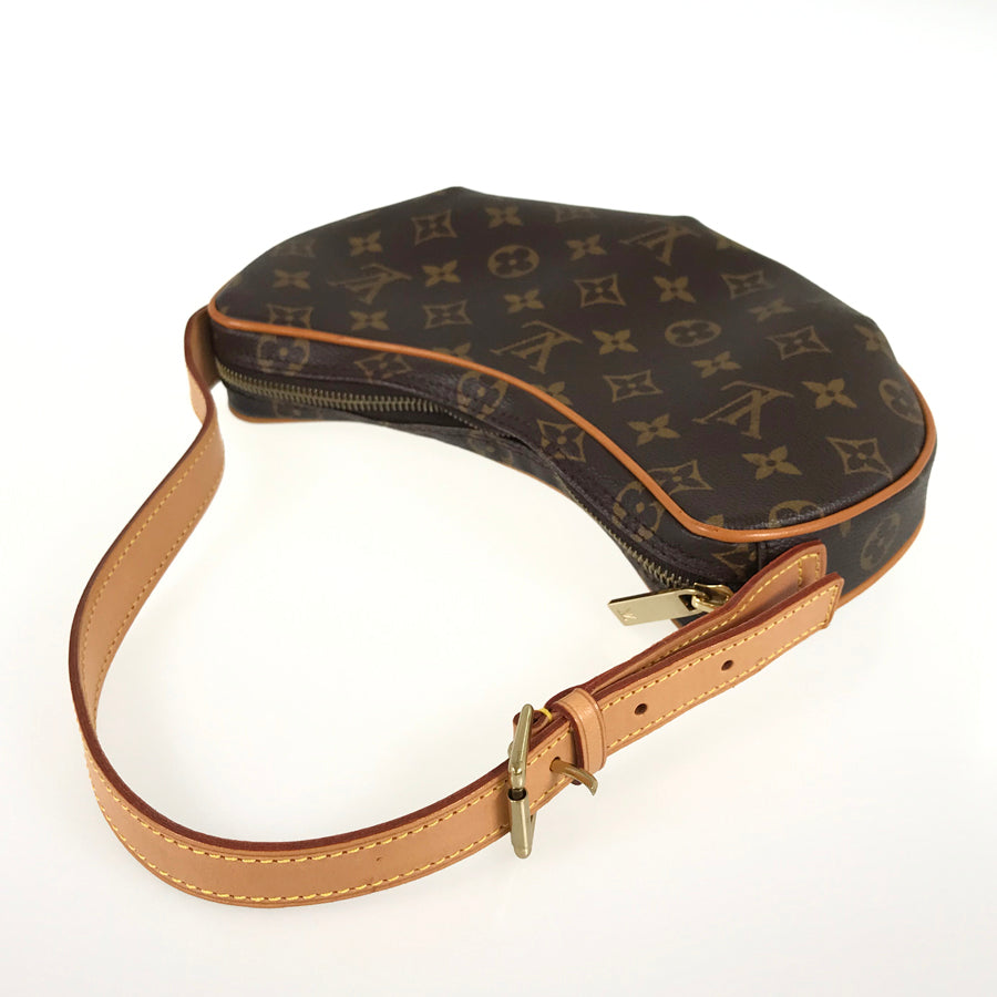 LOUIS VUITTON Monogram Pochette Croissant M51510 Shoulder bag