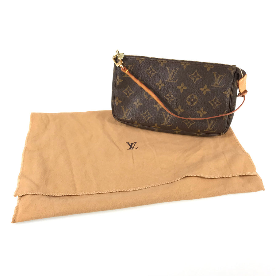 LOUIS VUITTON Monogram Pochette Accessoires M51980 Pouch