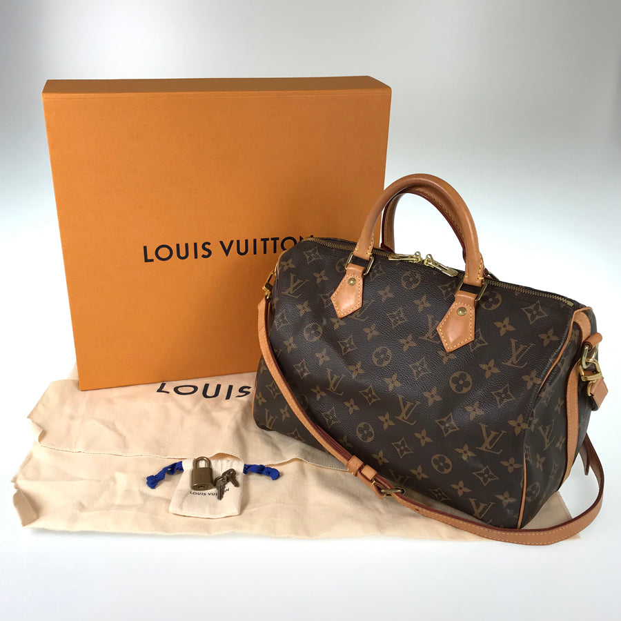 LOUIS VUITTON Monogram Speedy Bandouliere 30 M41112 Hand bag