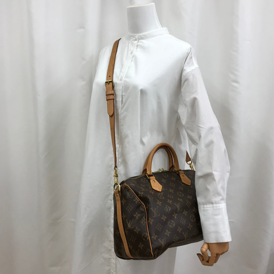 LOUIS VUITTON Monogram Speedy Bandouliere 30 M41112 Hand bag