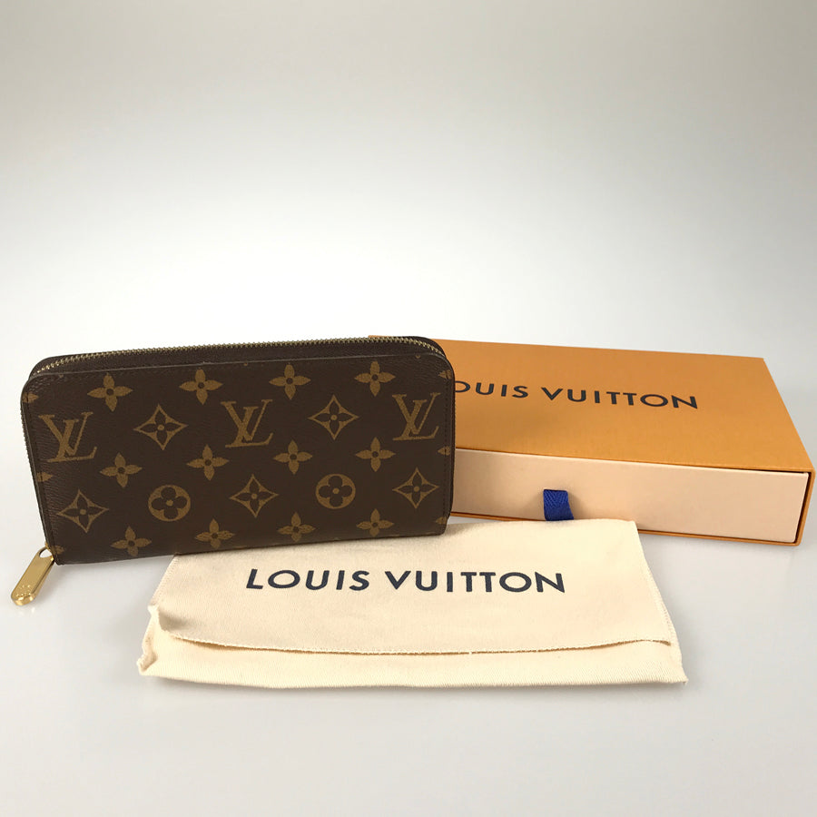 LOUIS VUITTON Monogram Zippy Wallet M41896 Long wallet Round zipper