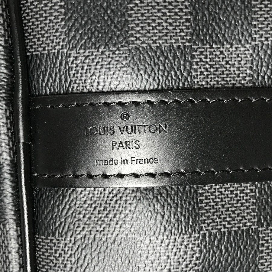 LOUIS VUITTON Damier Graphite Keepall Bandouliere 55 N41413 Boston bag