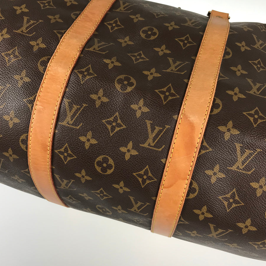 LOUIS VUITTON Monogram Keepall Bandouliere 50 M41416 Boston bag