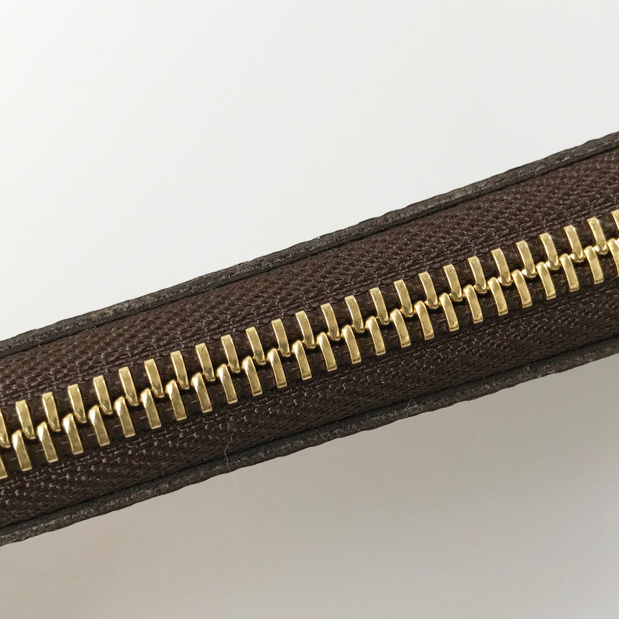 LOUIS VUITTON Monogram Portefeuille Clemence M61298 Long wallet Round zipper