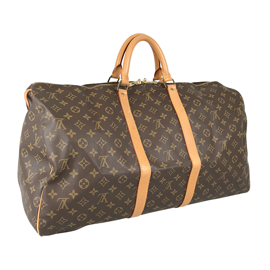LOUIS VUITTON Monogram Keepall 55 M41424 Boston bag