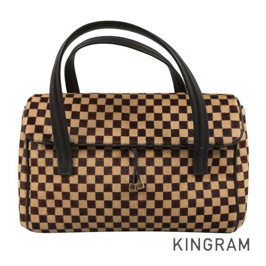 LOUIS VUITTON Damier Sauvage Lion M92131 Hand bag