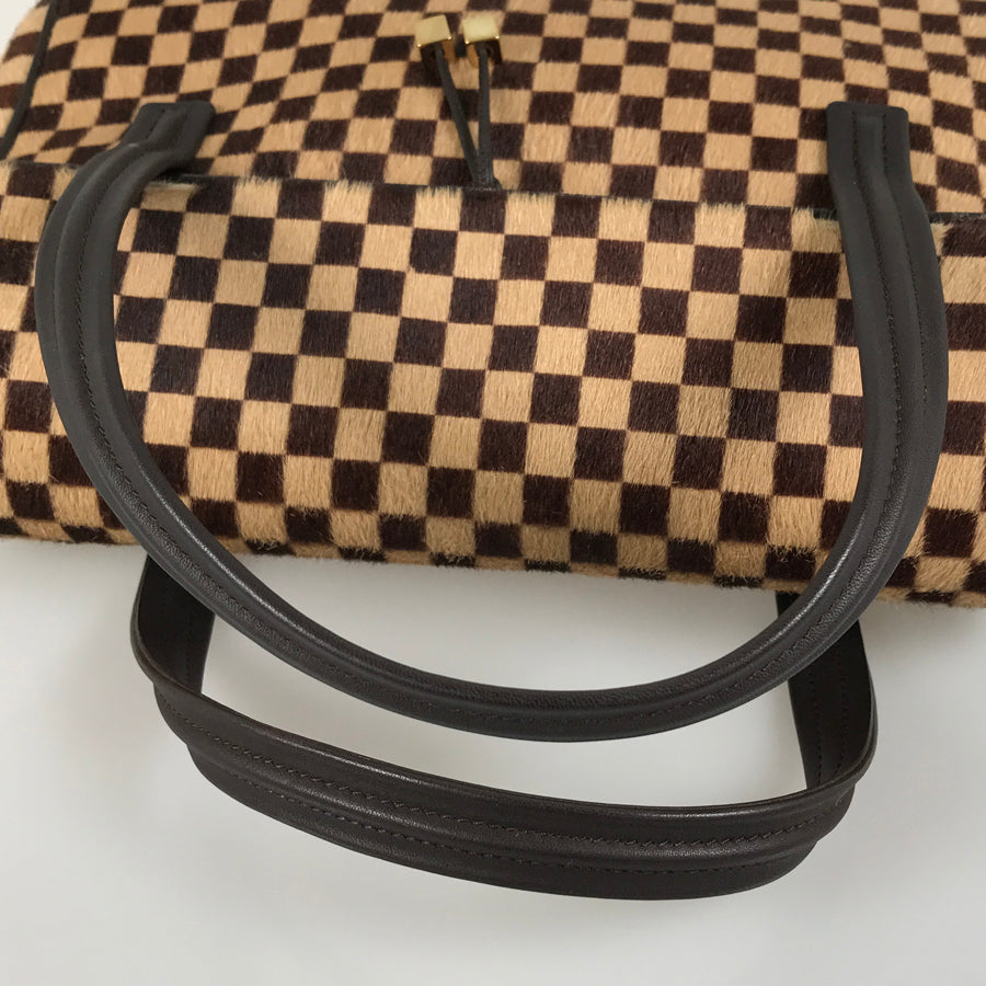 LOUIS VUITTON Damier Sauvage Lion M92131 Hand bag