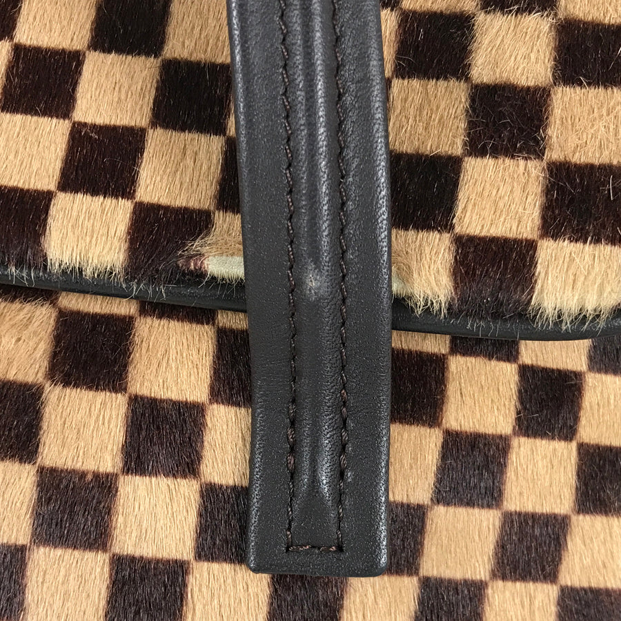 LOUIS VUITTON Damier Sauvage Lion M92131 Hand bag