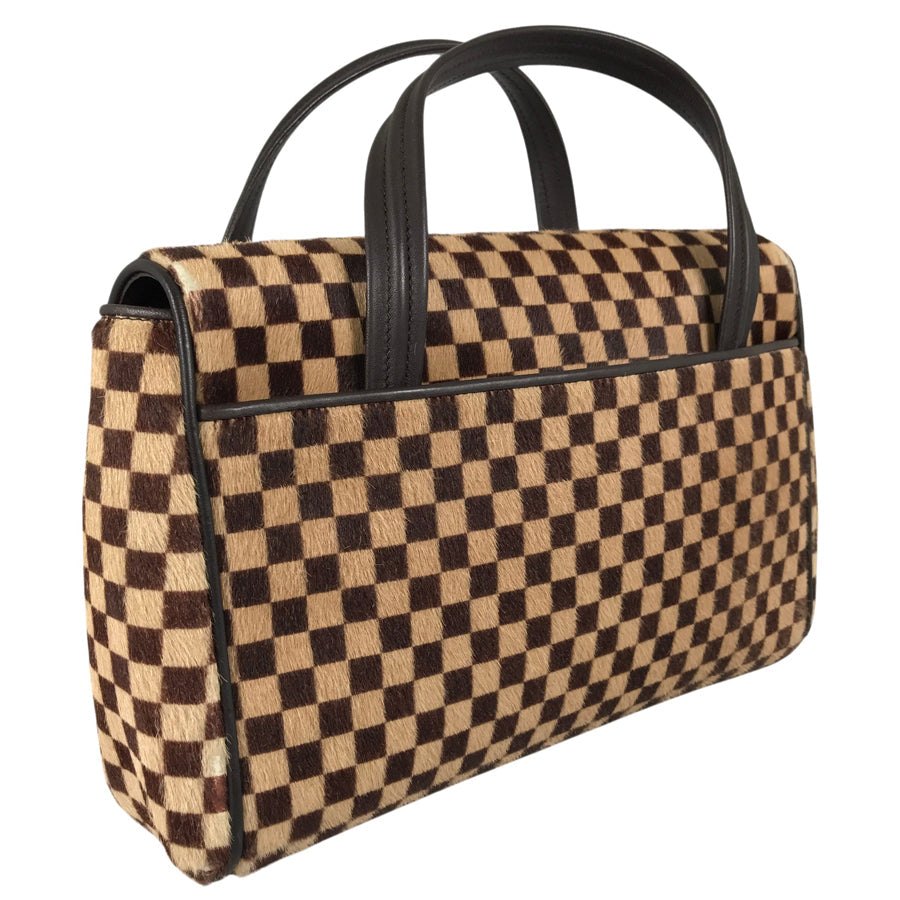LOUIS VUITTON Damier Sauvage Lion M92131 Hand bag