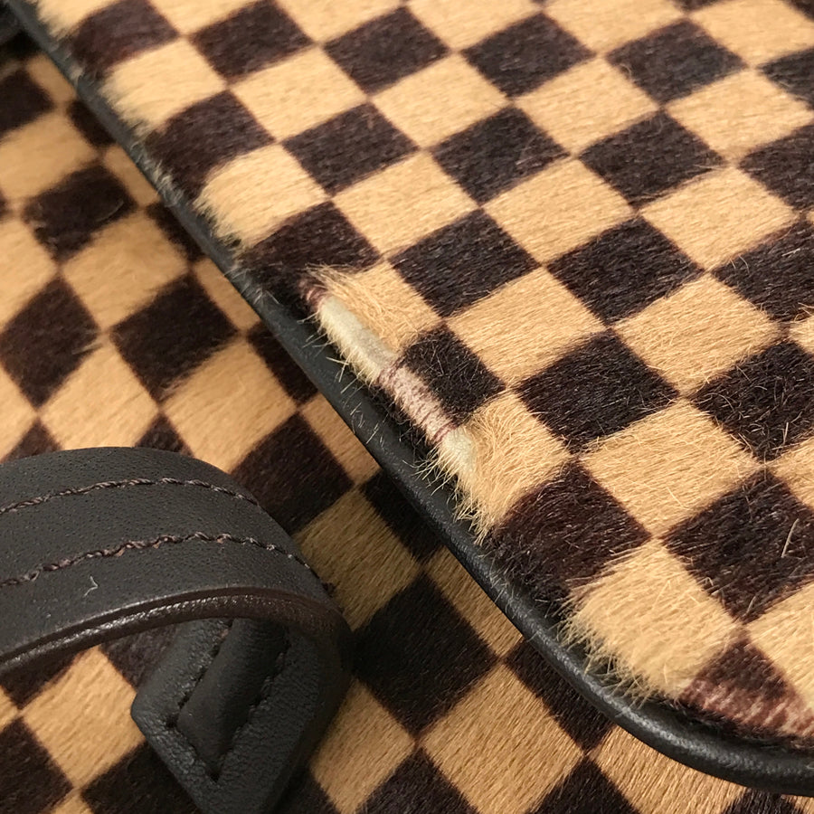 LOUIS VUITTON Damier Sauvage Lion M92131 Hand bag